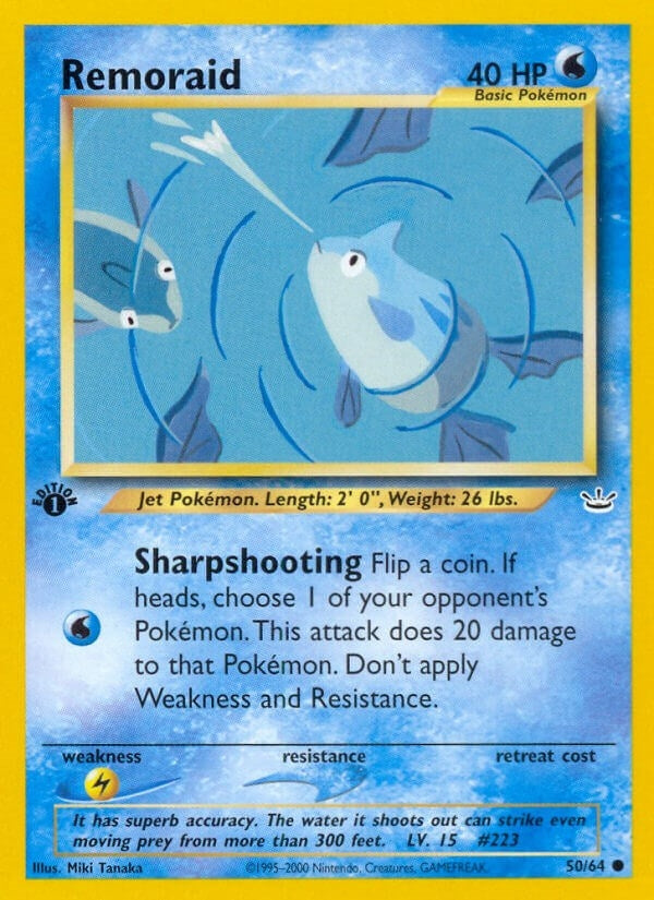 Image for Remoraid (50/64) (Neo Revelation) (N3) - Pokemon
