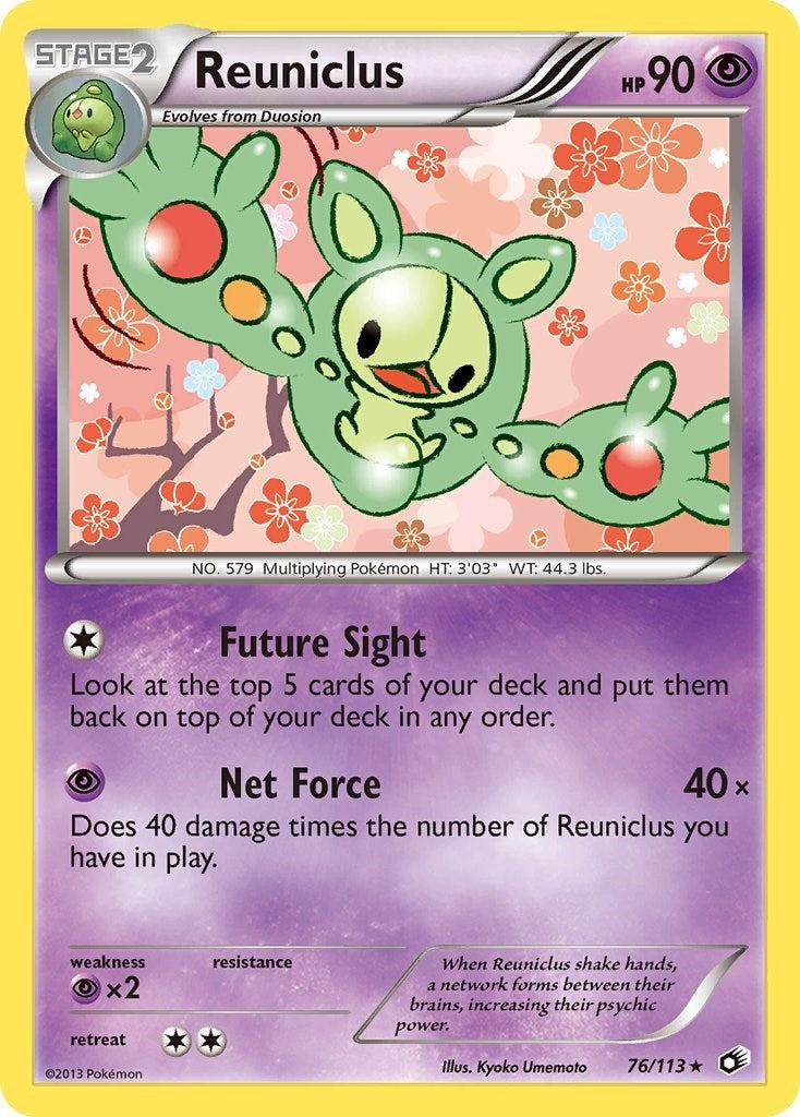 Image for Reuniclus (76/113) (Legendary Treasures) (LTR) - Pokemon