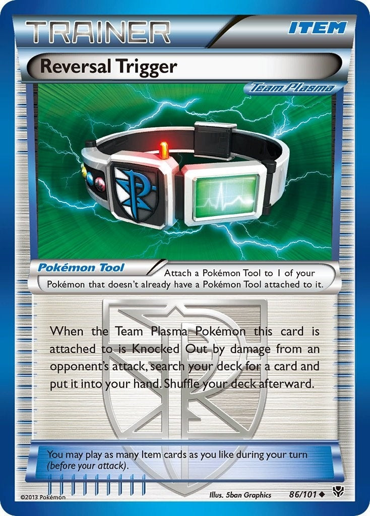 Image for Reversal Trigger (Team Plasma) (86/101) (Plasma Blast) (PLB) - Pokemon