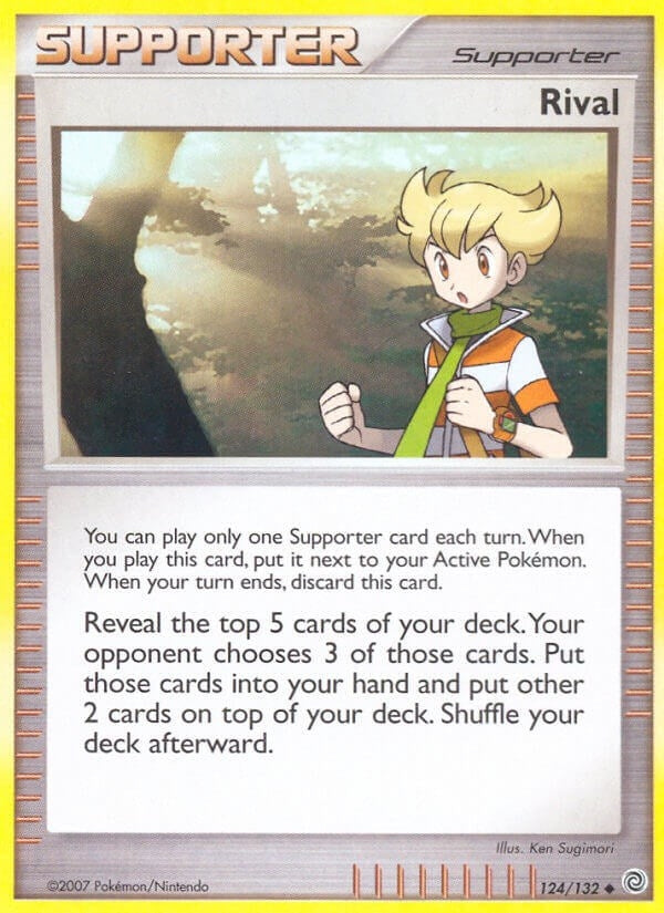 Image for Rival (124/132) (Secret Wonders) (SW) - Pokemon
