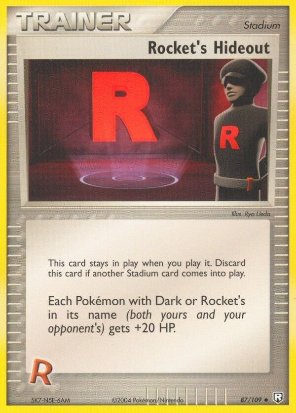 Image for Rocket's Hideout (87/109) (EX Team Rocket Returns) (RR) - Pokemon