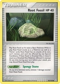 Image for Root Fossil (93/110) (EX Holon Phantoms) (HP) - Pokemon