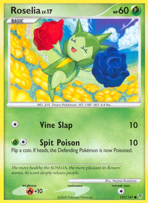 Image for Roselia (123) (Supreme Victors) (SV) - Pokemon