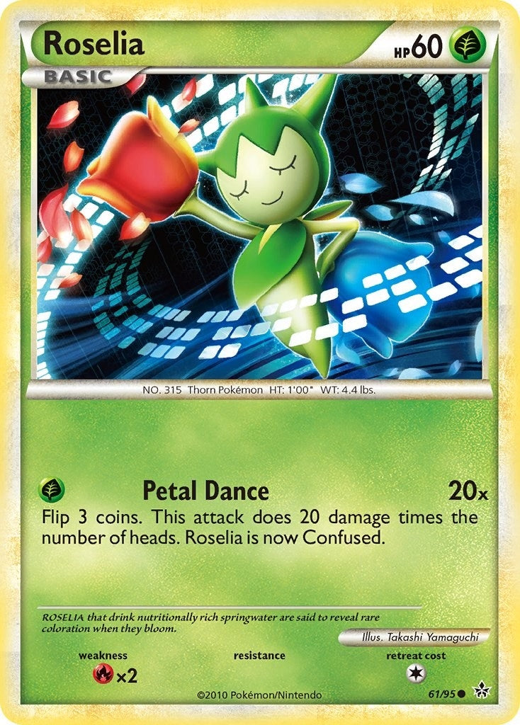 Image for Roselia (61/95) (Unleashed) (UL) - Pokemon