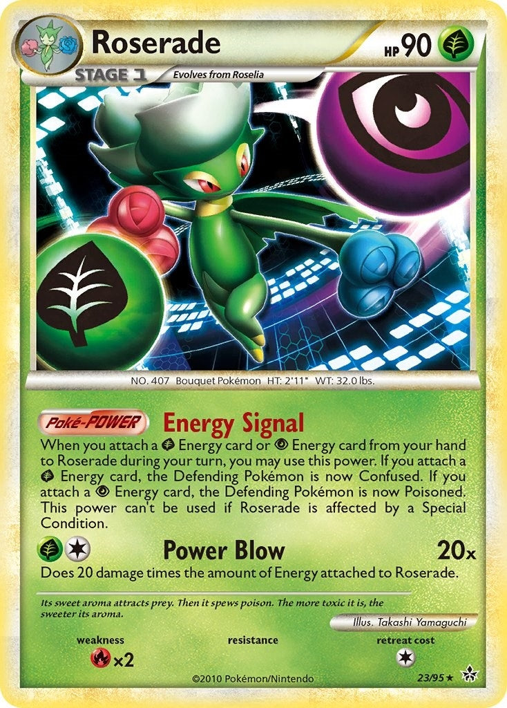Image for Roserade (23/95) (Unleashed) (UL) - Pokemon