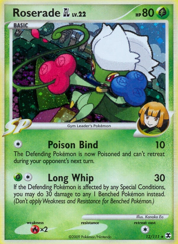 Image for Roserade GL (12/111) (Rising Rivals) (RR) - Pokemon