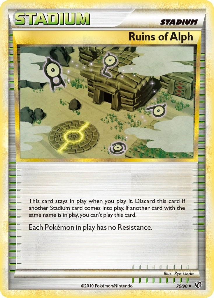 Image for Ruins Of Alph (76/90) (Undaunted) (UD) - Pokemon