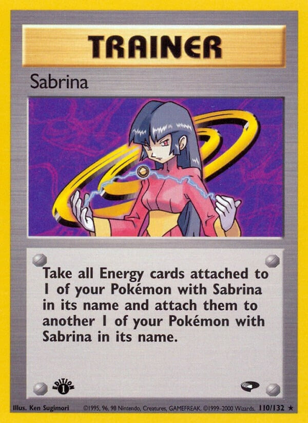 Image for Sabrina (110) (110/132) (Gym Challenge) (G2) - Pokemon