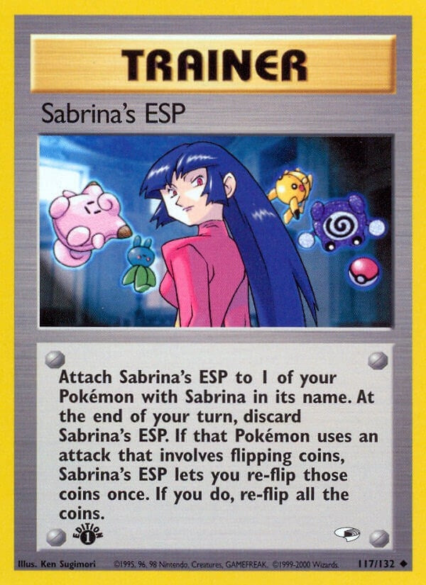 Image for Sabrina's ESP (117/132) (Gym Heroes) (G1) - Pokemon