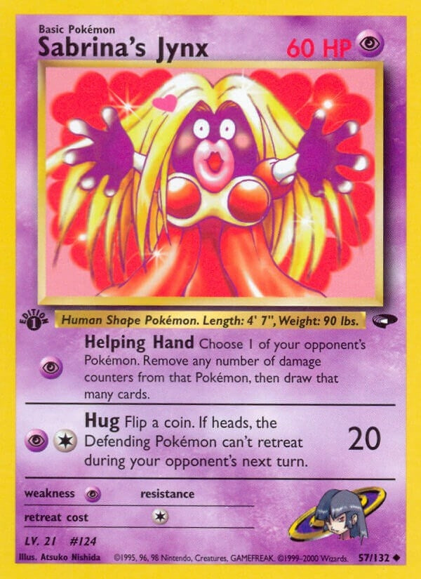 Image for Sabrina's Jynx (057/132) (Gym Challenge) (G2) - Pokemon