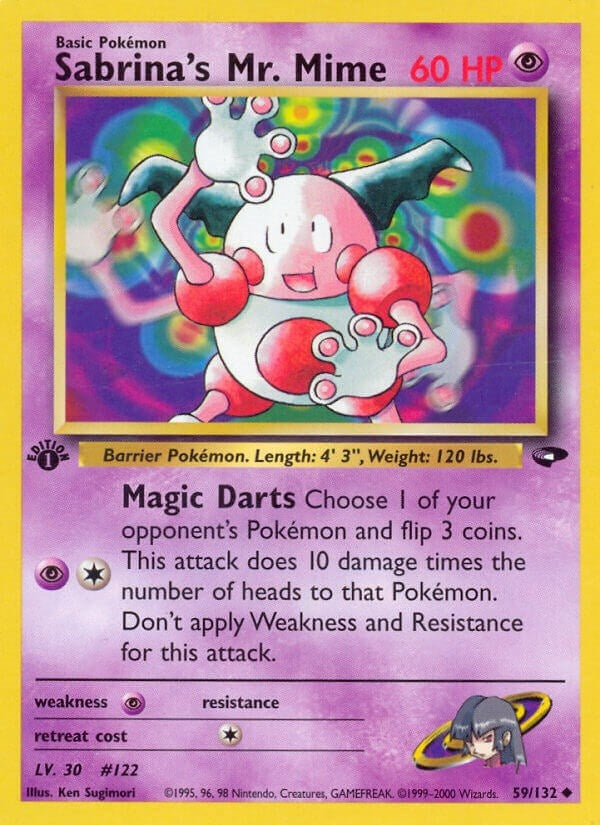 Image for Sabrina's Mr. Mime (059/132) (Gym Challenge) (G2) - Pokemon
