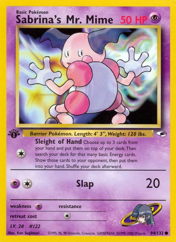 Image for Sabrina's Mr. Mime (094/132) (Gym Heroes) (G1) - Pokemon