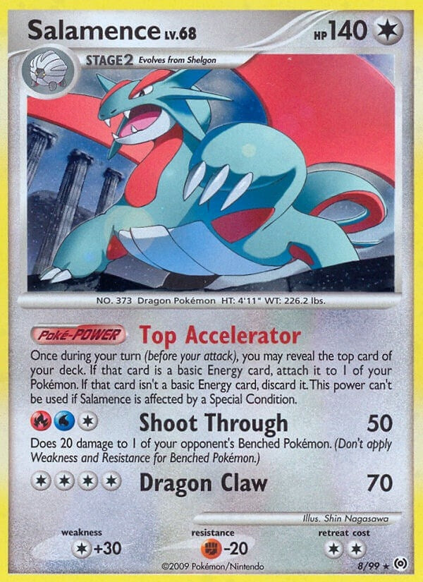 Image for Salamence (8/99) (Arceus) (AR) - Pokemon