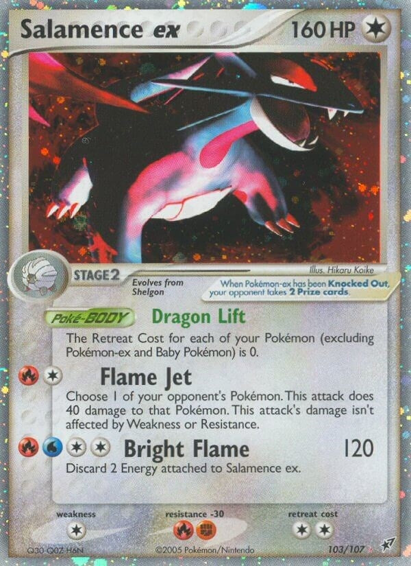 Image for Salamence ex (103/107) (EX Deoxys) (DX) - Pokemon