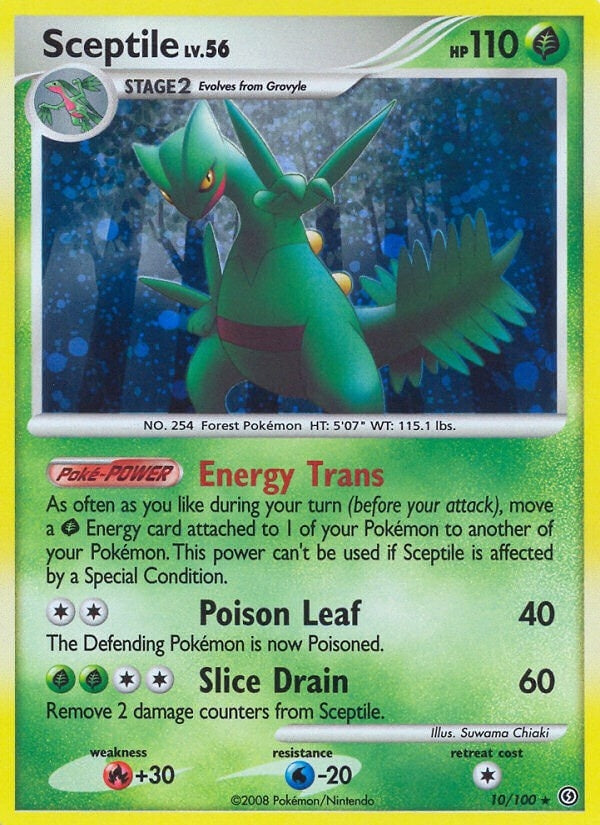 Image for Sceptile (10/100) (Stormfront) (SF) - Pokemon
