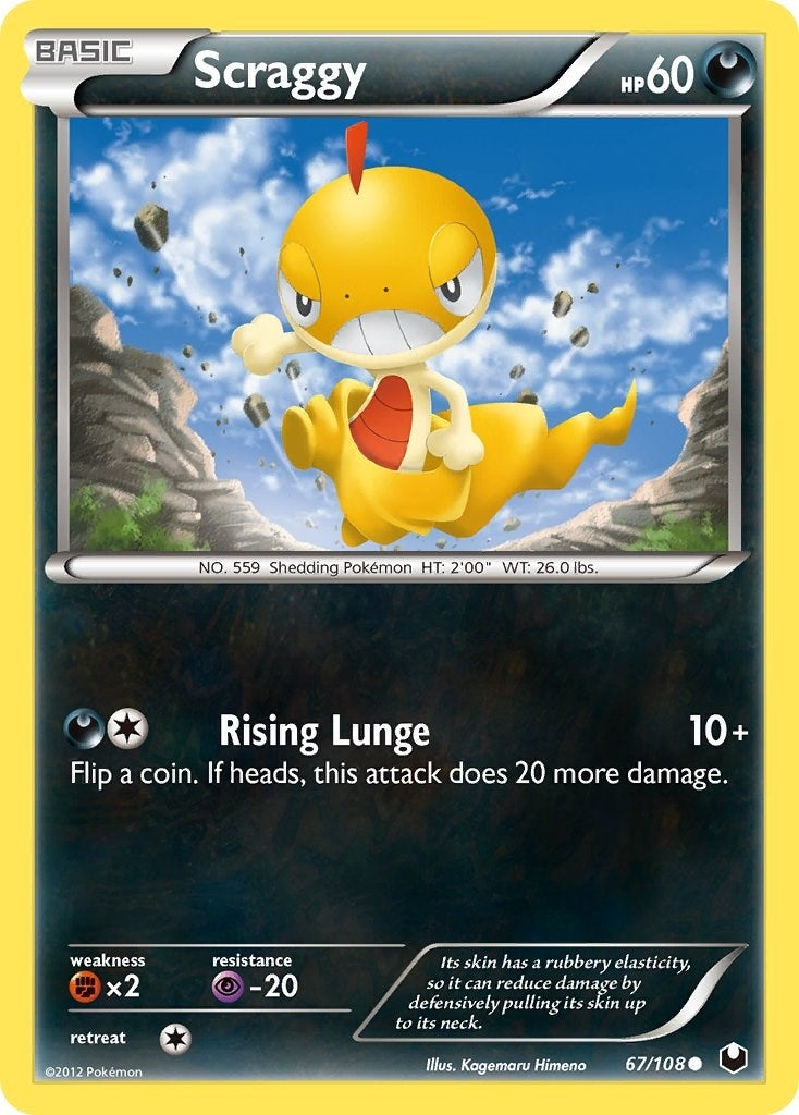 Image for Scraggy (67/108) (Dark Explorers) (DEX) - Pokemon