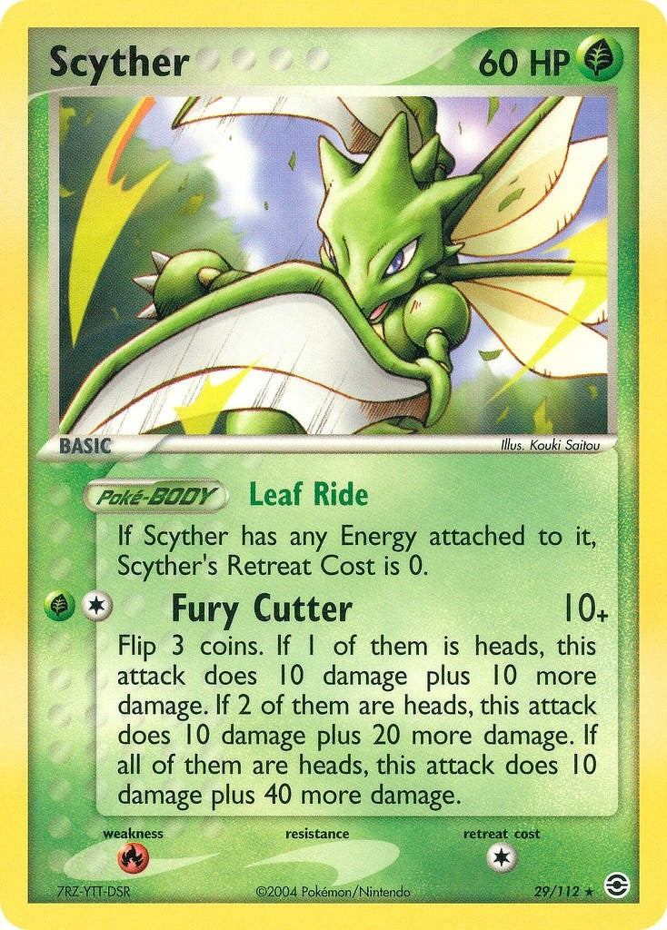 Image for Scyther (29/112) (EX FireRed & LeafGreen) (RG) - Pokemon