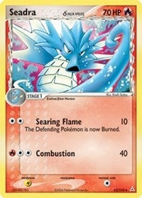 Image for Seadra (Delta Species) (52/110) (EX Holon Phantoms) (HP) - Pokemon