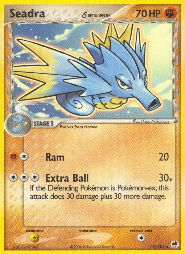 Image for Seadra - 037/101 (Delta Species) (37/101) (EX Dragon Frontiers) (DF) - Pokemon