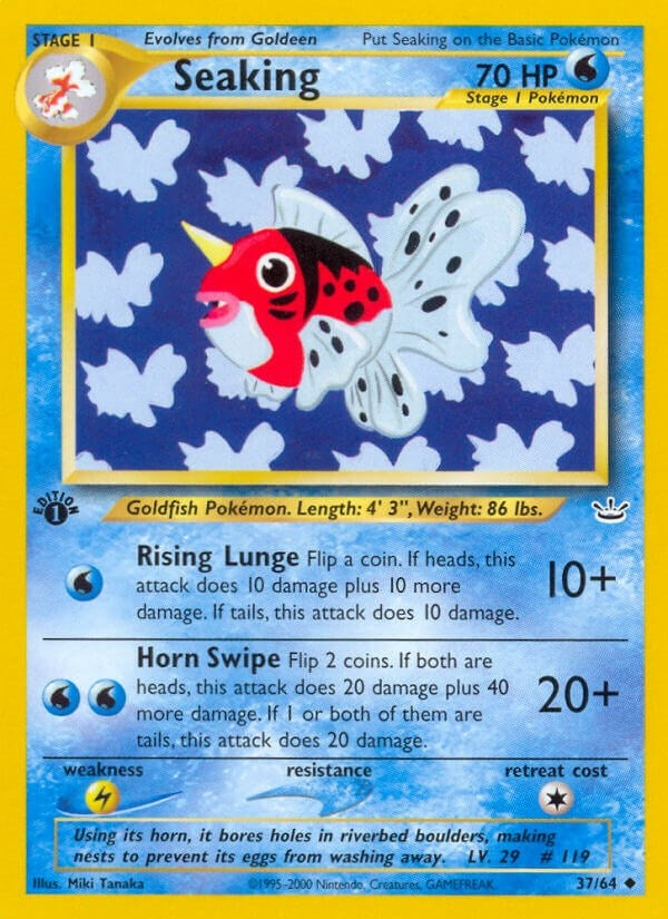 Image for Seaking (37/64) (Neo Revelation) (N3) - Pokemon
