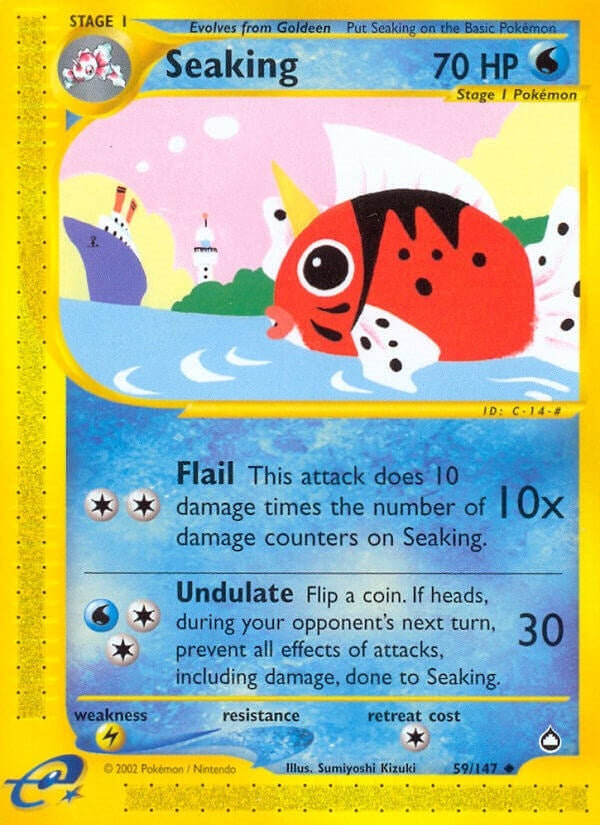 Image for Seaking (059/147) (Aquapolis) (AQ) - Pokemon