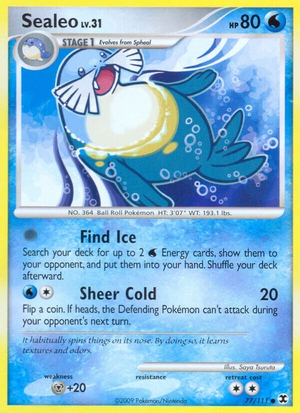Image for Sealeo (77/111) (Rising Rivals) (RR) - Pokemon