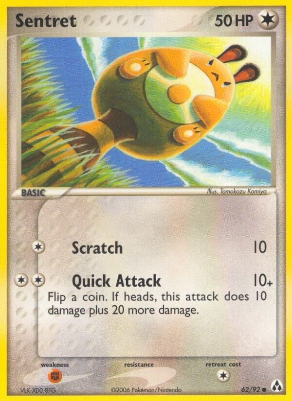 Image for Sentret (62/92) (EX Legend Maker) (LM) - Pokemon