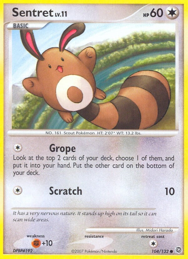 Image for Sentret (104/132) (Secret Wonders) (SW) - Pokemon