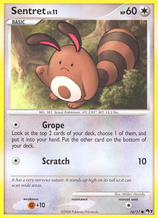 Image for Sentret (016/017) (POP Series 7) (POP) - Pokemon