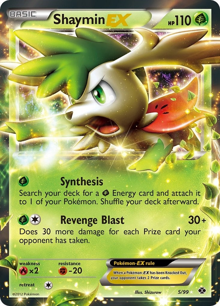 Image for Shaymin EX (5/99) (Next Destinies) (NXD) - Pokemon