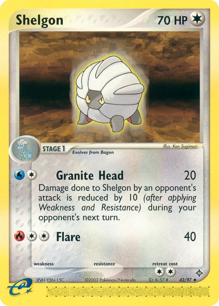 Image for Shelgon (42/97) (EX Dragon) (DR) - Pokemon
