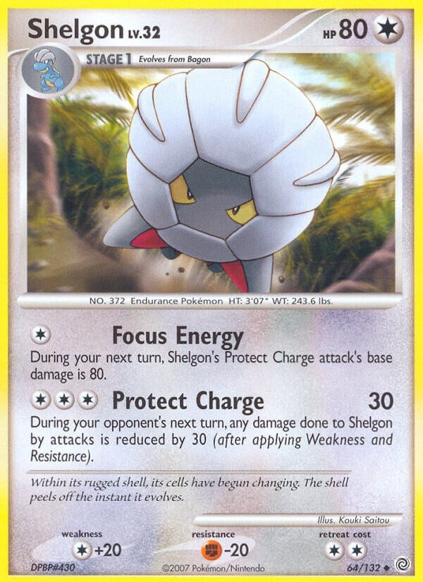 Image for Shelgon (64/132) (Secret Wonders) (SW) - Pokemon