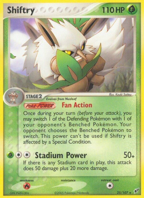 Image for Shiftry (25/107) (EX Deoxys) (DX) - Pokemon