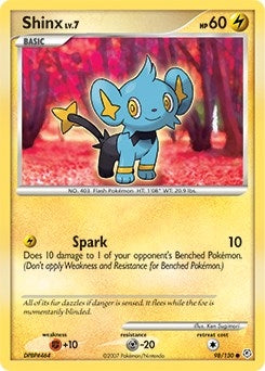 Image for Shinx (98/130) (Diamond and Pearl) (DP) - Pokemon