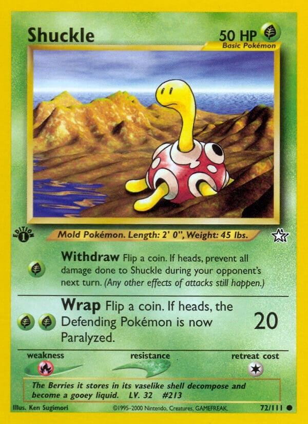 Image for Shuckle (072/111) (Neo Genesis) (N1) - Pokemon