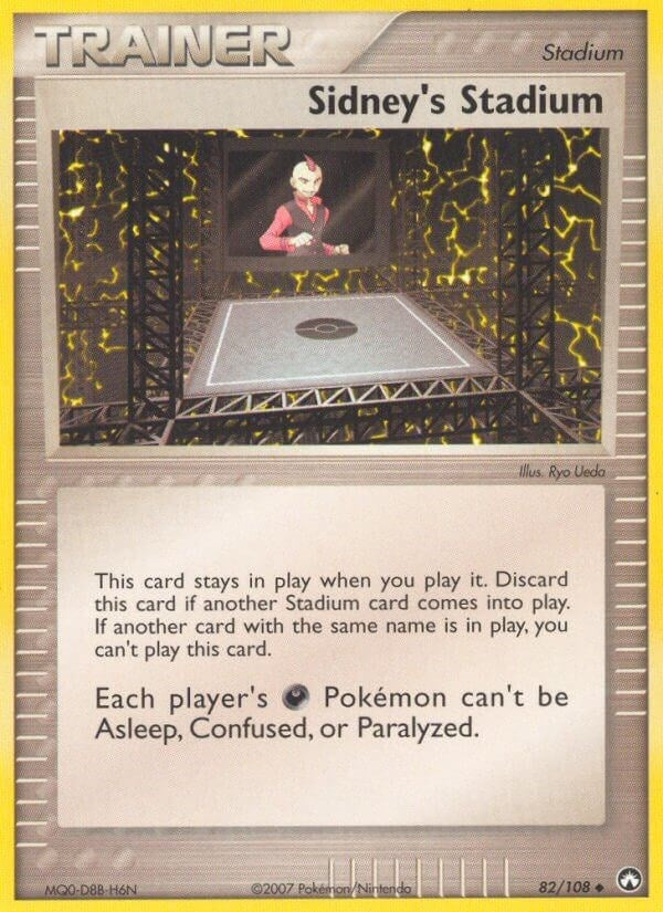 Image for Sidney's Stadium (82/108) (EX Power Keepers) (PK) - Pokemon
