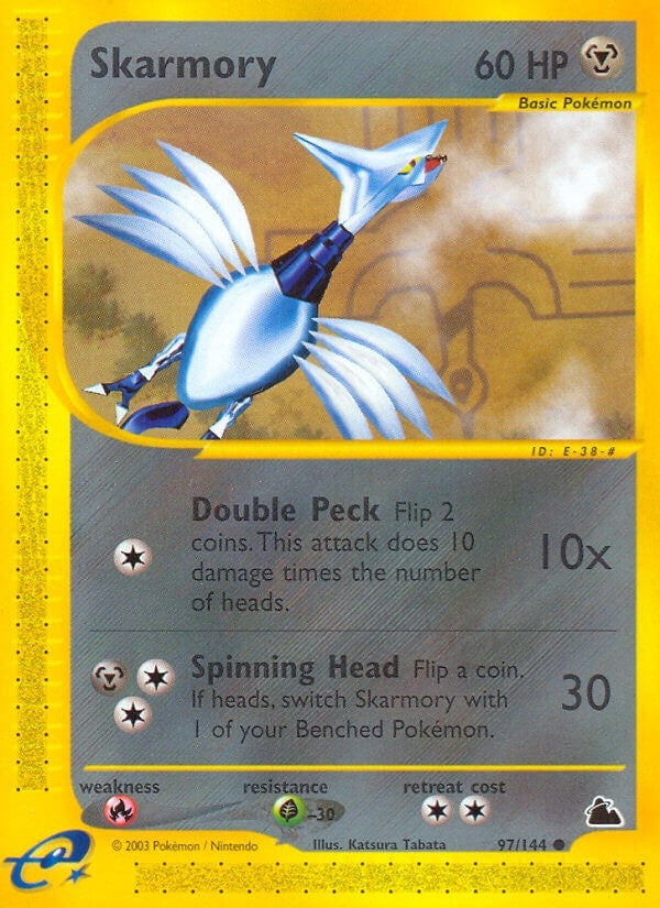 Image for Skarmory (097/144) (Skyridge) (SK) - Pokemon