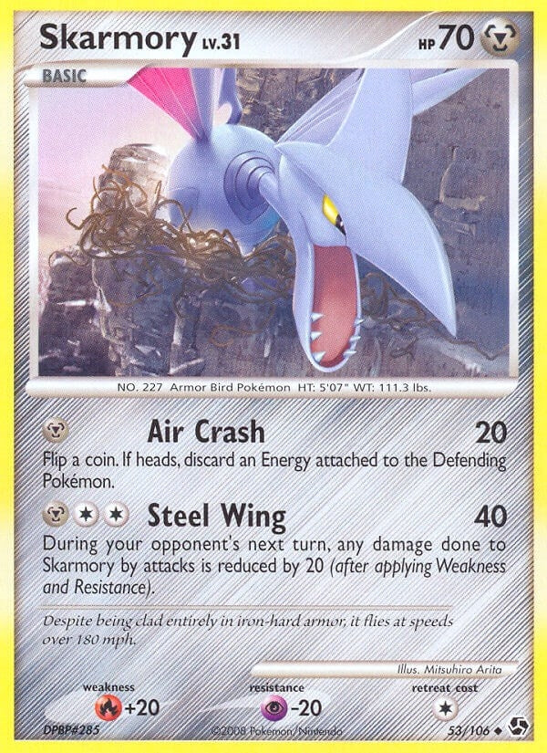 Image for Skarmory (53/106) (Great Encounters) (GE) - Pokemon