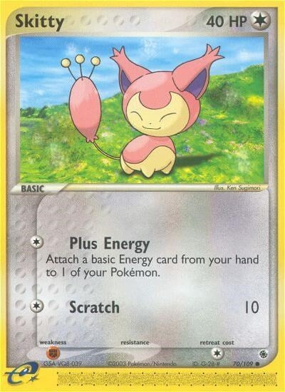 Image for Skitty (70/109) (EX Ruby and Sapphire) (RS) - Pokemon