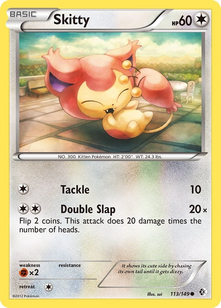 Image for Skitty (113/149) (Boundaries Crossed) (BCR) - Pokemon