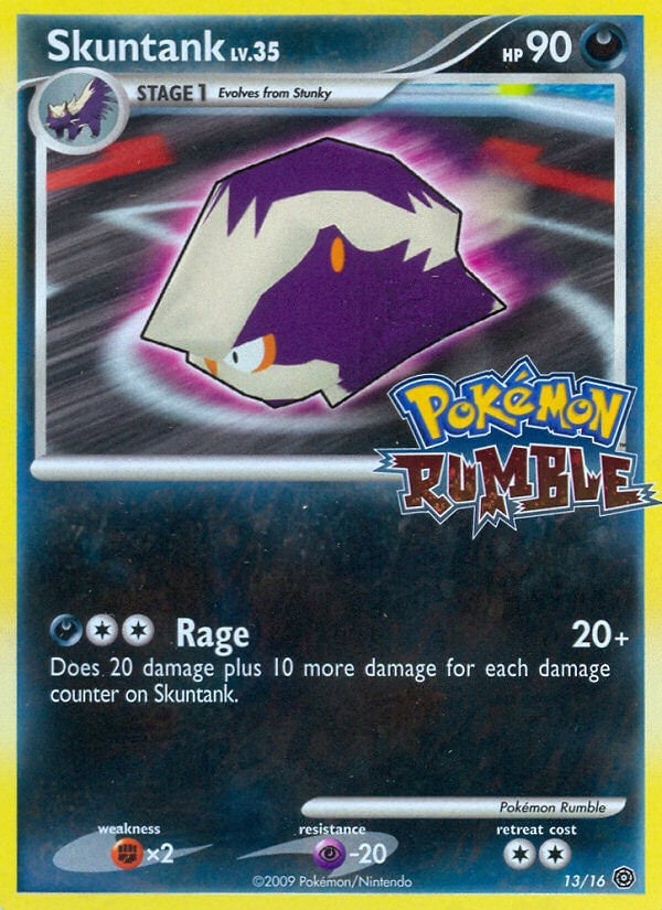 Image for Skuntank (13) (Rumble) (RUM) - Pokemon
