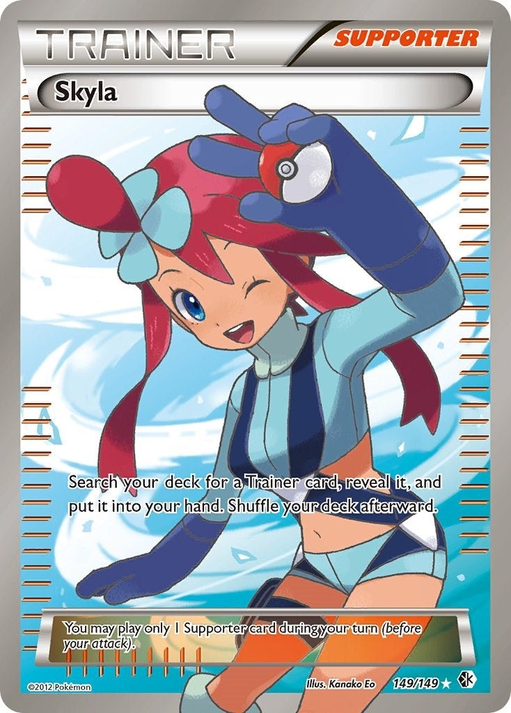 Image for Skyla (149 Full Art) (149/149) (Boundaries Crossed) (BCR) - Pokemon