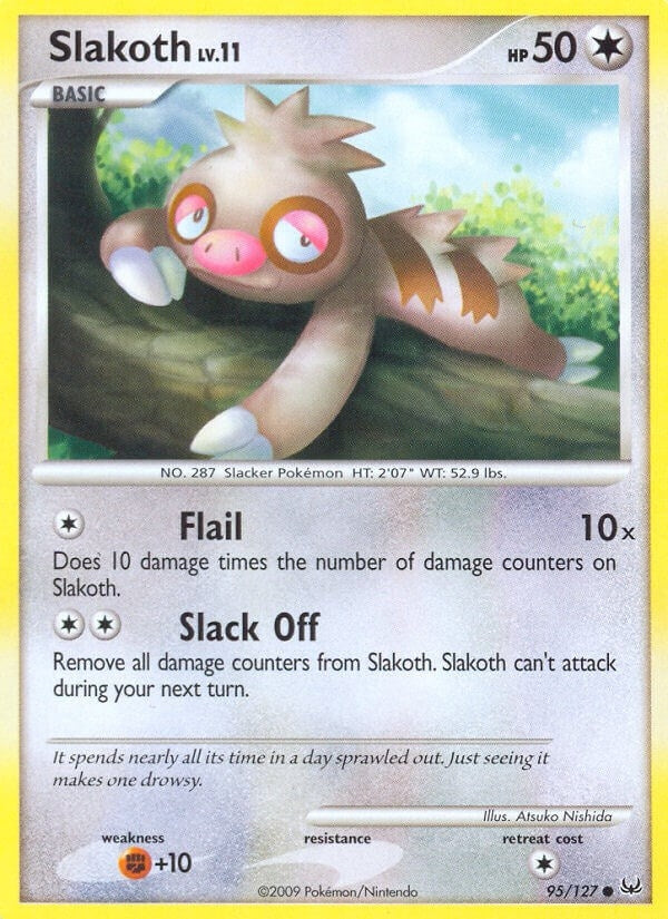Image for Slakoth (95/127) (Platinum) (PL) - Pokemon