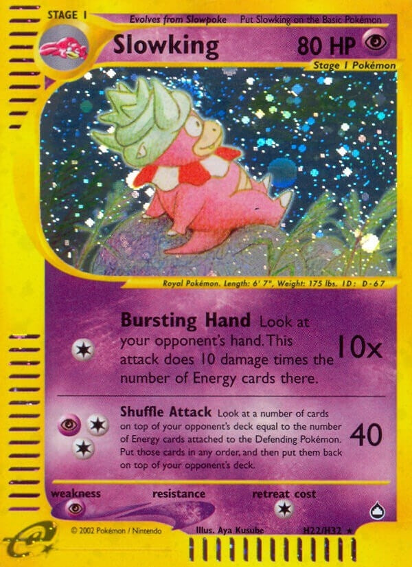Image for Slowking (H22) (H22/H32) (Aquapolis) (AQ) - Pokemon