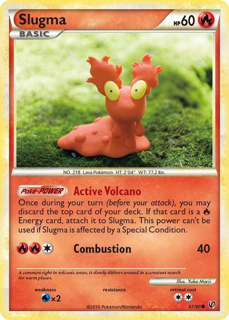 Image for Slugma (67/90) (Undaunted) (UD) - Pokemon