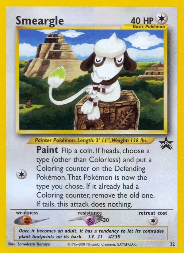 Image for Smeargle (32/53) (WoTC Promo) (PR) - Pokemon