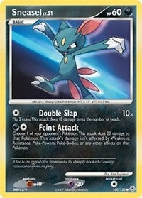 Image for Sneasel (100/130) (Diamond and Pearl) (DP) - Pokemon