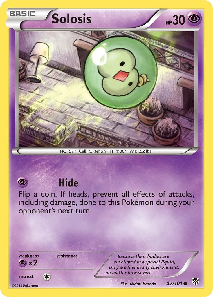 Image for Solosis (42/101) (Plasma Blast) (PLB) - Pokemon