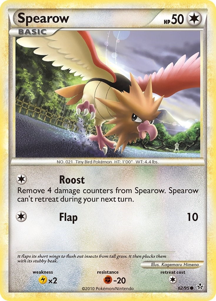 Image for Spearow (62/95) (Unleashed) (UL) - Pokemon