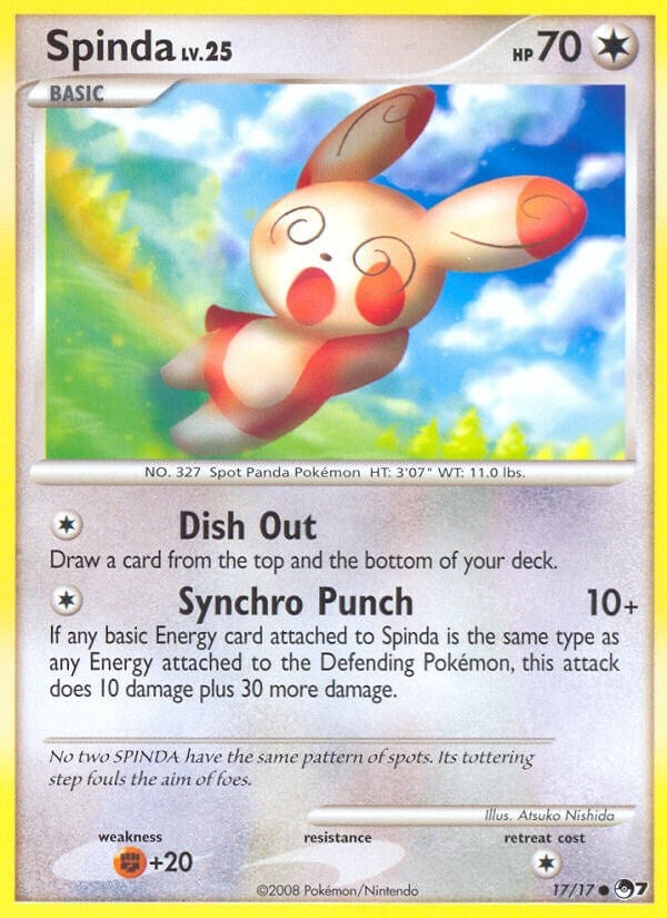 Image for Spinda (017/017) (POP Series 7) (POP) - Pokemon